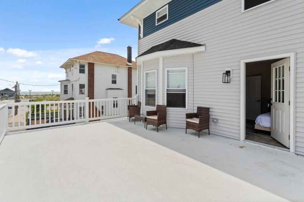 Renovated Beach Block 7Br North Beach Atlantic City - Steps To Beach & Casino Eksteriør billede