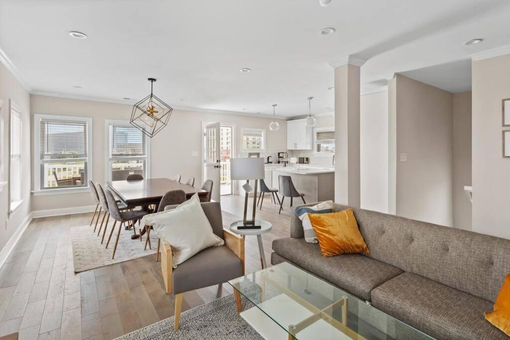 Renovated Beach Block 7Br North Beach Atlantic City - Steps To Beach & Casino Eksteriør billede