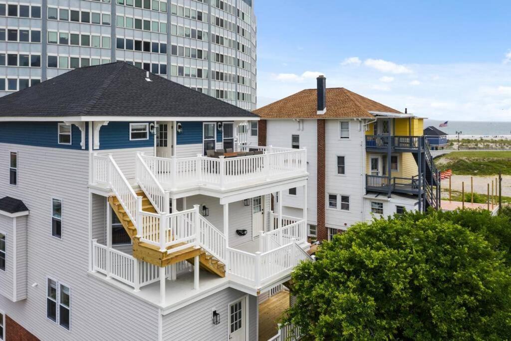 Renovated Beach Block 7Br North Beach Atlantic City - Steps To Beach & Casino Eksteriør billede