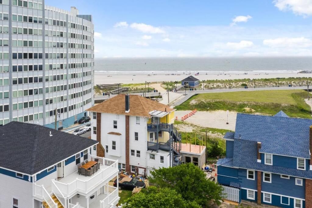 Renovated Beach Block 7Br North Beach Atlantic City - Steps To Beach & Casino Eksteriør billede