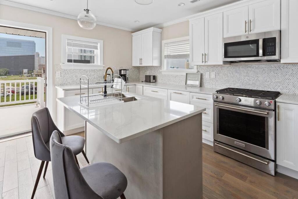 Renovated Beach Block 7Br North Beach Atlantic City - Steps To Beach & Casino Eksteriør billede
