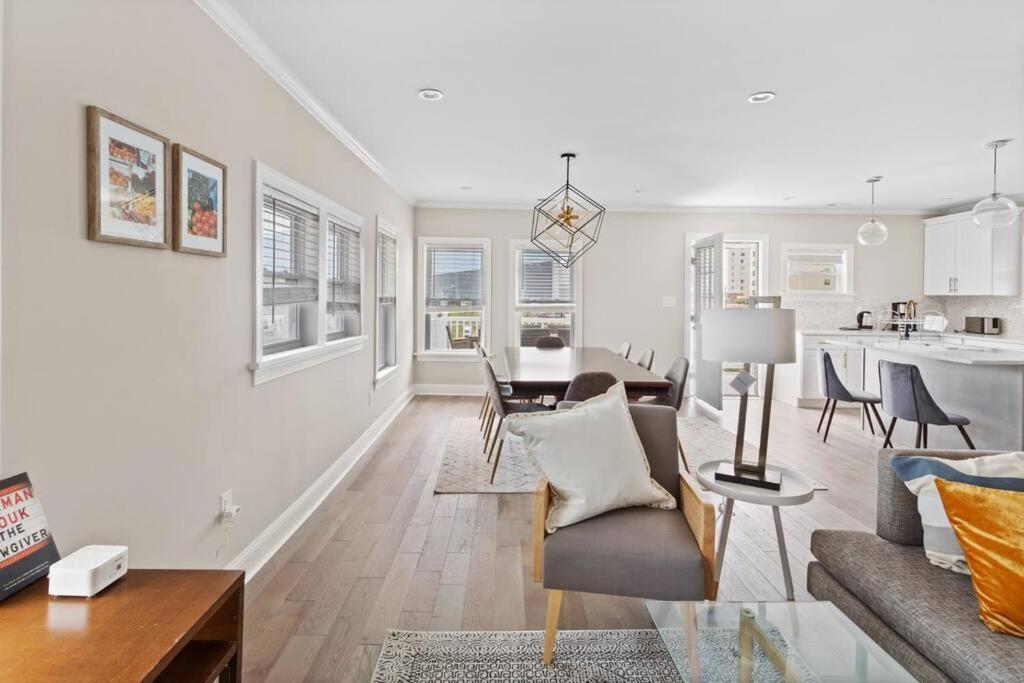 Renovated Beach Block 7Br North Beach Atlantic City - Steps To Beach & Casino Eksteriør billede