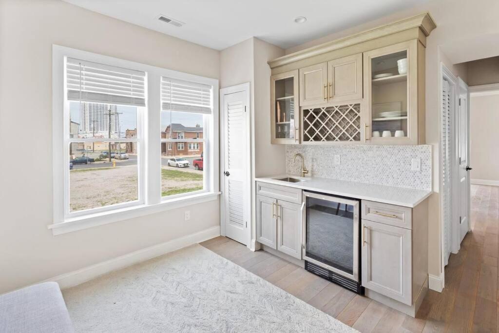 Renovated Beach Block 7Br North Beach Atlantic City - Steps To Beach & Casino Eksteriør billede